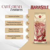 Caffè Crema 1kg – Traditionele Röstung in Sizilien über Holzfeuer In Handarbeit – Premium Kaffeebohnen für Vollaautomat en Siebträger