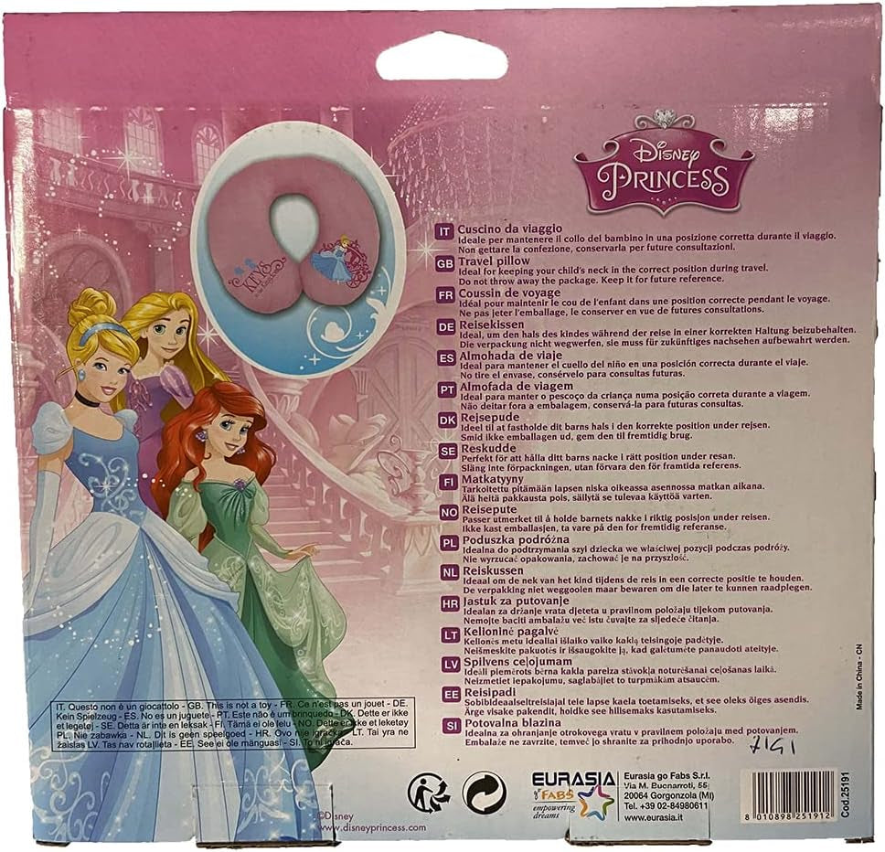 Disney baby reiskussen prinsessen Reiskussens Naty Shop