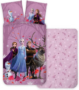 Omkeerbaar 100% katoen Frozen Elsa Anna Kristof Sven en Olaf kinderbeddengoed Naty Shop Standaardtitel