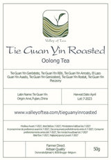 Tie Guan Yin Oolong Thee - Geroosterde Blauwe Thee Ti Kuan Yin China - Chinese Wu Long Thee Tieguanyin - Blauwe Thee Olongh Thee Olongo Thee