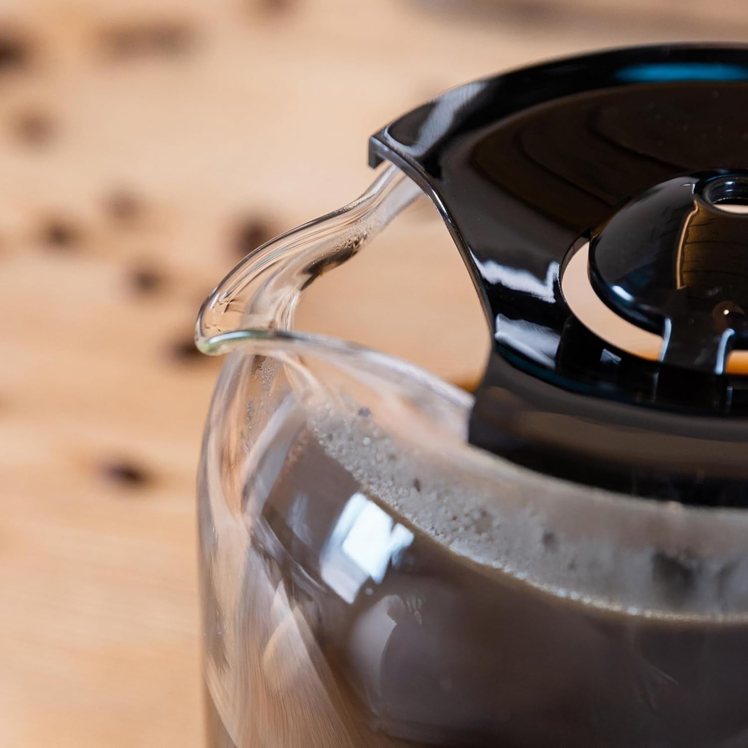 Espresso met filter Cecotec Coffee 66 Drop and Touch, vermogen 950 W, 1,5 L, 12 kopjes, touchscreen, glazen karaf, 24-uurs timer, 6 schakelaars, herbruikbaar gaasfilter