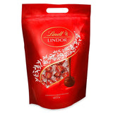 Lindt LINDOR Chocolade met Pistache | Hersluitbare zak van 1 kg | ca. 80 Melkchocoladeballetjes met smeltende pistacheroomvulling | Bulkverpakking, pralinegeschenk