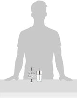 WMF Barista suikerstrooier 240 g, glas, suikerdispenser, Cromargan gepolijst roestvrij staal, ideaal voor witte/bruine suiker, cacao of als specerijenshaker