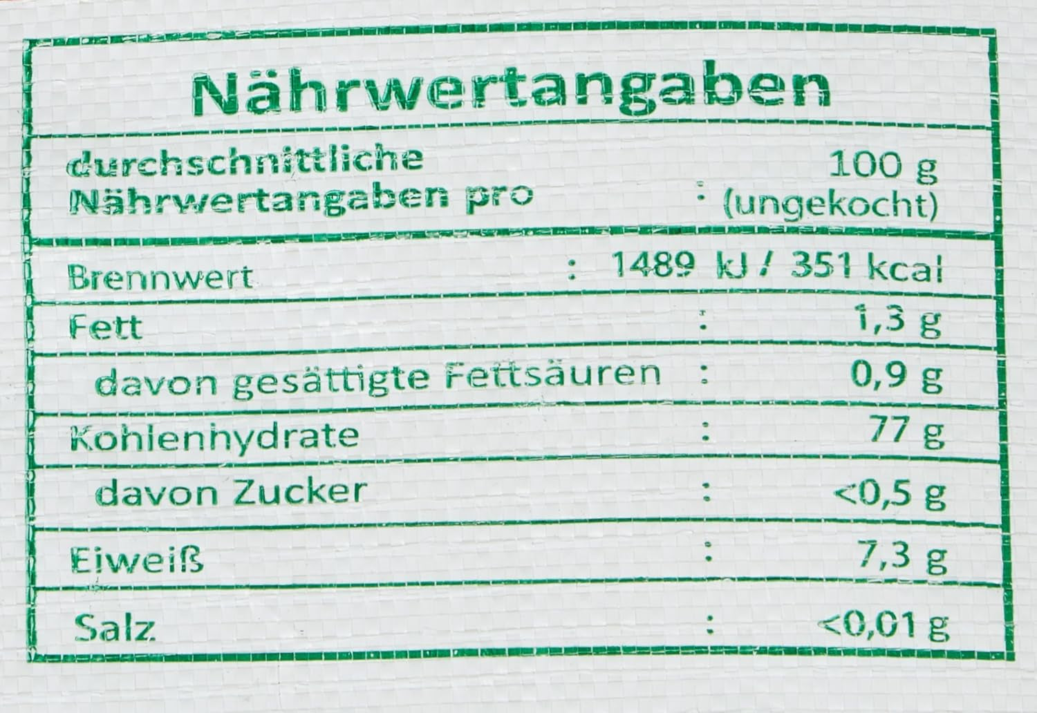 Geurige rijst, langkorrelige 100%, 1 pakje (1 x 22,7 kg)