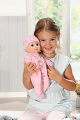 Annabell Kleine Annabell zachte pop 36cm, met stoffen lijfje en slaapogen, 36cm, 709870 Zapf Creation
