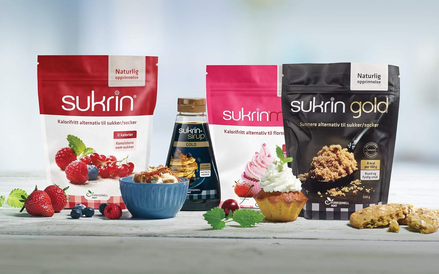 Sukrin Melis Zuckerersatz, Die Natürliche Alternative Zu Puderzucker Ohne Kalorien, 1Er-pakket (1 X 400 G) Zoetstoffen Naty Shop