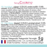 Scrapcooking, poederkleurstof, pastelblauw, 5 gram Naty Shop