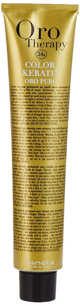Fanola Oro Therapy Color Keratine 5.0 100ml Naty Shop Haarverf 8.1 Lichtblond As