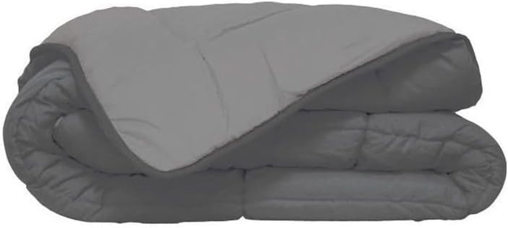 Poyet Motte Calgary Dekbedovertrek Polyester Staal/Zilver, Polyester, Staal/Zilver, 220X160X1 Cm Dekbedden en dekbedden Naty Shop 260X240X1 cm