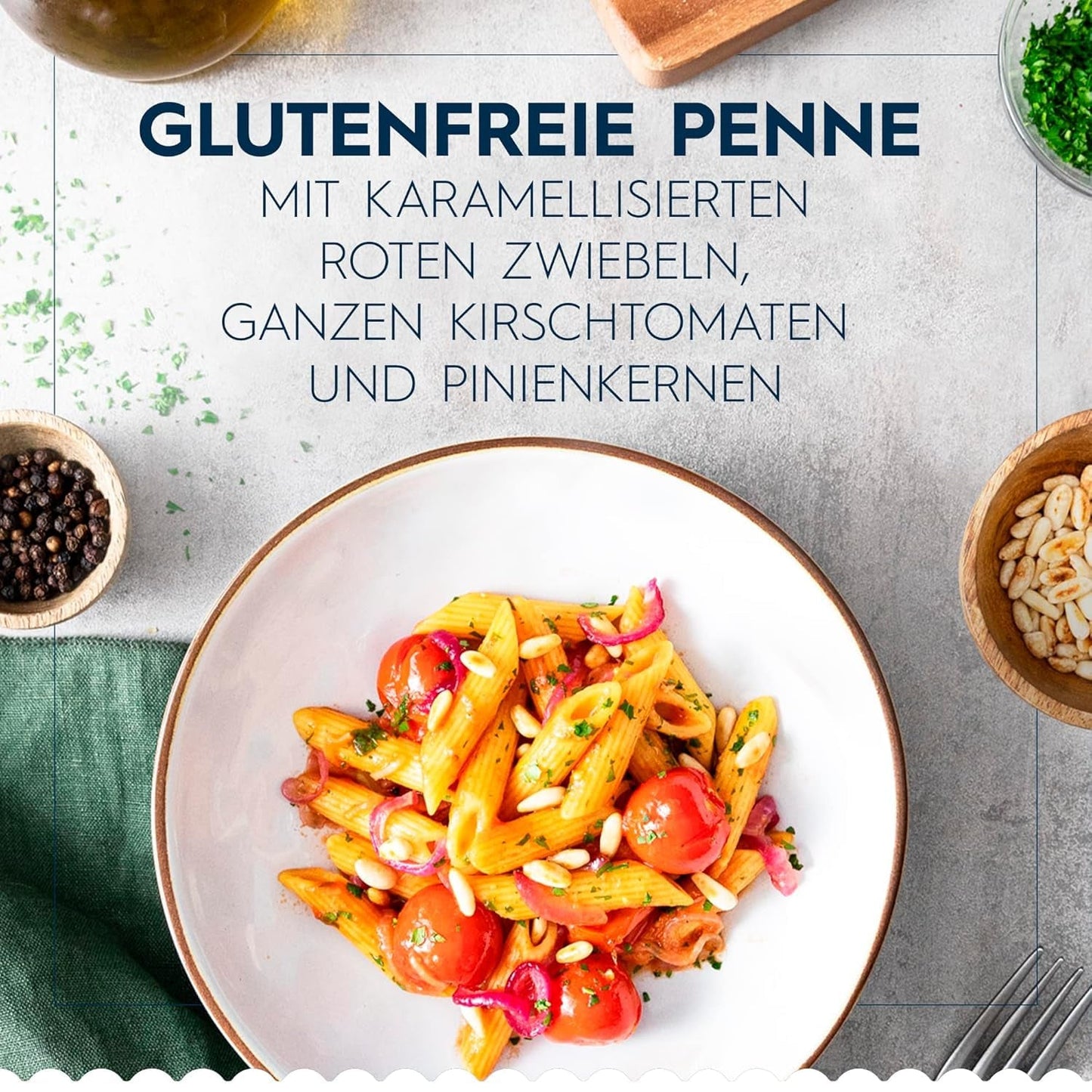 Barilla Penne Rigate glutenvrije pasta gemaakt van heerlijke maïs en rijst - perfect voor mensen met coeliakie of glutenintolerantie (14 x 400 g)