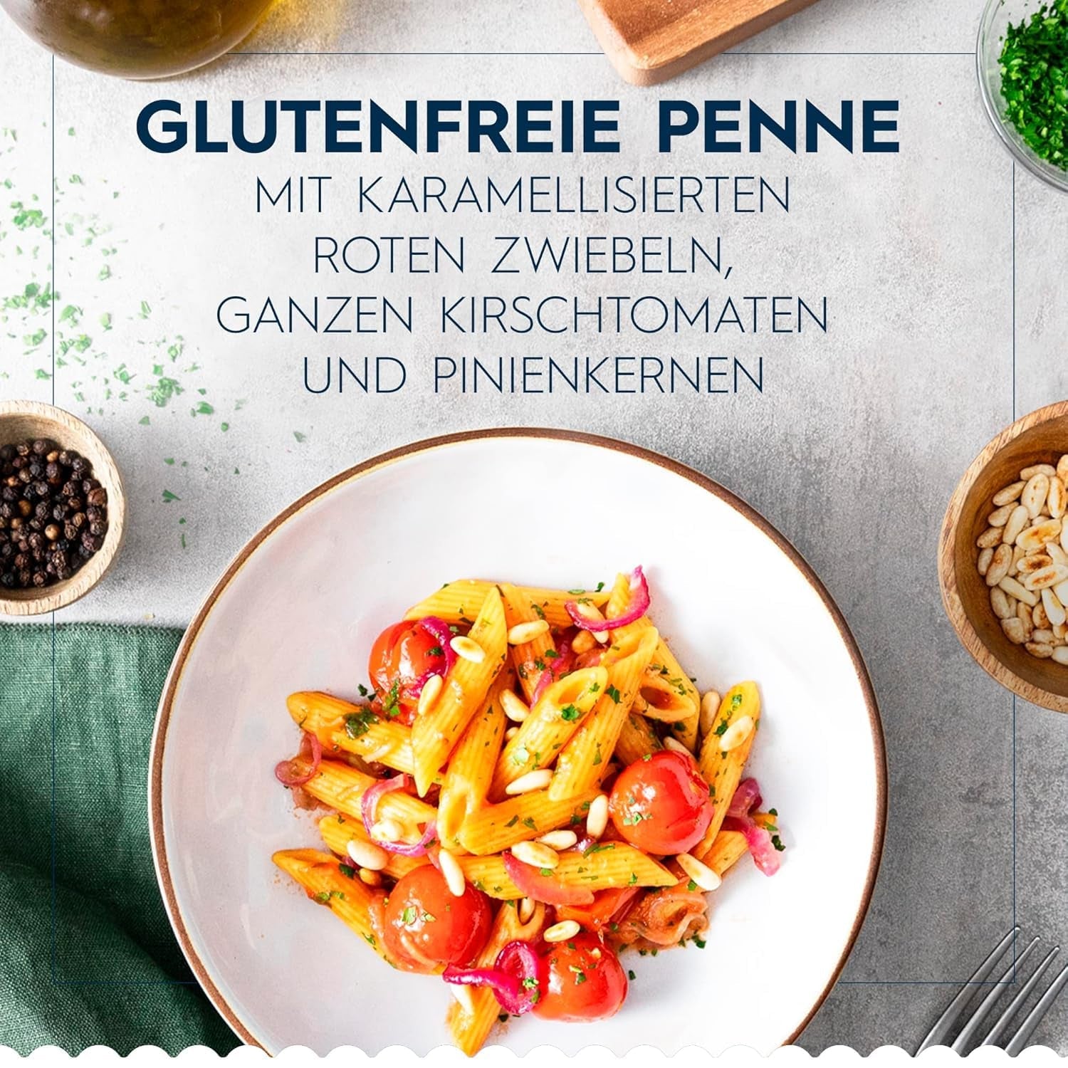 Barilla Penne Rigate glutenvrije pasta gemaakt van heerlijke maïs en rijst - perfect voor mensen met coeliakie of glutenintolerantie (14 x 400 g)