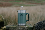 STANLEY Classic Stay Hot Koffiepers 1,4L Hammertone Groen - Houdt koffie 4 uur warm - Minimaal bezinksel - Geïntegreerde RVS koffiepers - BPA vrij - Vaatwasmachinebestendig