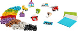 LEGO Classic creatieve set om te bouwen en te spelen - set met gekleurde stenen - bouw een huis, een hond, een grappige auto, een pianoklavier en een regenboog - knutselset voor jongens en meisjes vanaf 5 jaar Bouwsets Besuche den LEGO-Store