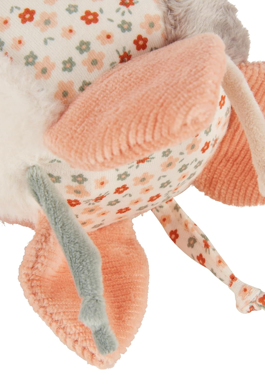 Sterntaler stoffen ballenboerderij - Babytextielbal gemaakt van zachte stofcombinaties - Babyspeelgoed gevuld met polyesterwatten - Babybal om te vangen en te spelen, kleurrijk Babyspeelgoed Naty Shop