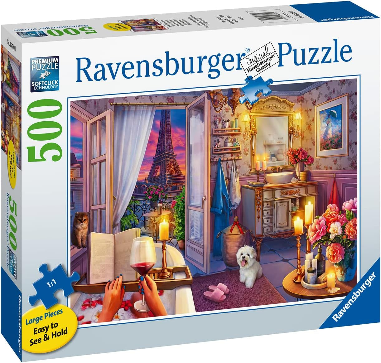 Ravensburger Puzzel - in kuip - 500 stukjes Gold Edition puzzel Naty Shop