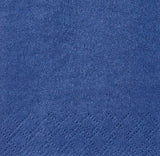 Papstar 84576 250 tissues, 3-laags 1/8-vouw 33 cm x 33 cm, donkerblauw