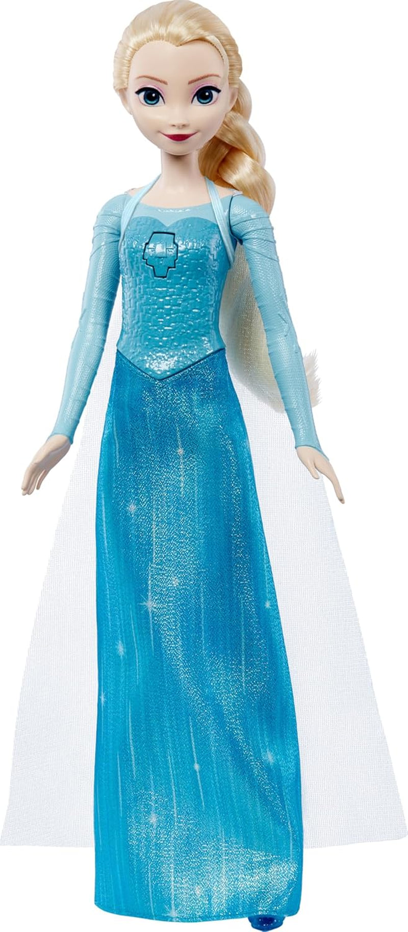 Mattel Disney Frozen Toys Elsa zingende pop in iconische outfit zingt Let It Go uit de Disney Frozen film voor kinderen