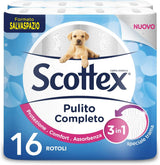 Toiletpapier, verpakking van 16 maxirollen - 1830 G | 16 stuks (pak van 1)
