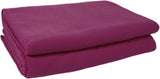 Zoeppritz Decke in Der Farbe: Rot, Aus 65% Polyester, 35% Viscose Hergestellt, GrÃ¶ÃŸe: 160X200 Cm, 103291-235-160X200