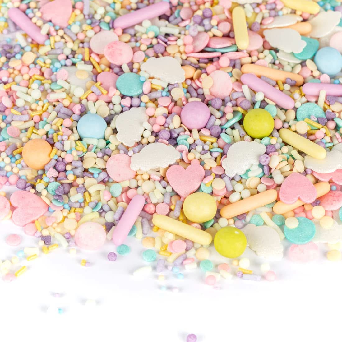 Super Streusel Carusel Pastel, hagelslag in pastelkleuren, 90 gram Hagelslag Naty Shop 90 gram