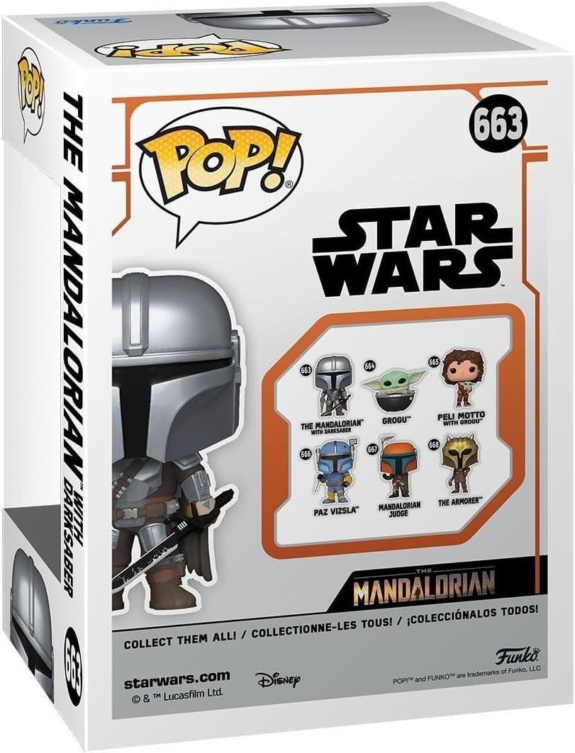 Funko-pop! Vinyl: Star Wars: The Mandalorian S9 - Vinyl verzamelfiguur - Cadeau-idee - Officiële merchandise - Speelgoed voor kinderen en volwassenen - TV-fans - Modelfiguur voor verzamelaars en tentoonstellingen Actiefiguren Naty Shop