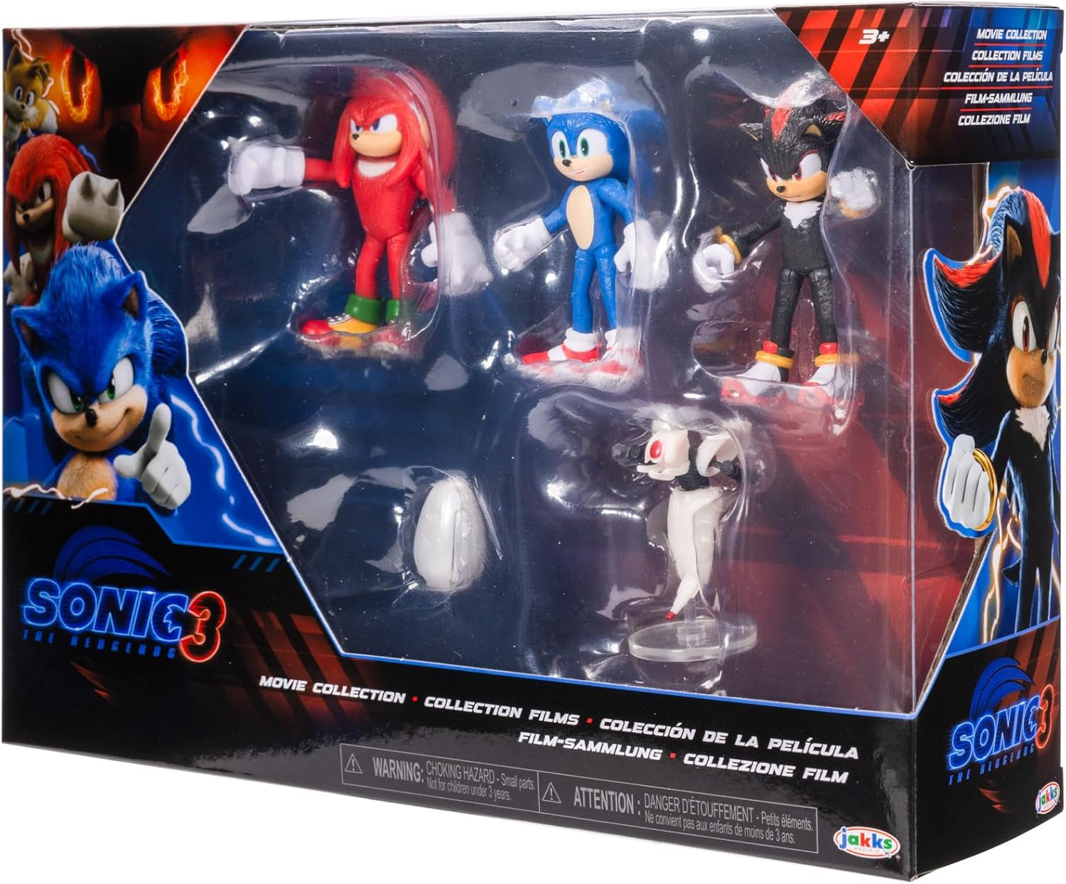 Sonic 3 Movie 6 Cm Actiefiguren Multipack Actiefiguren Naty Shop