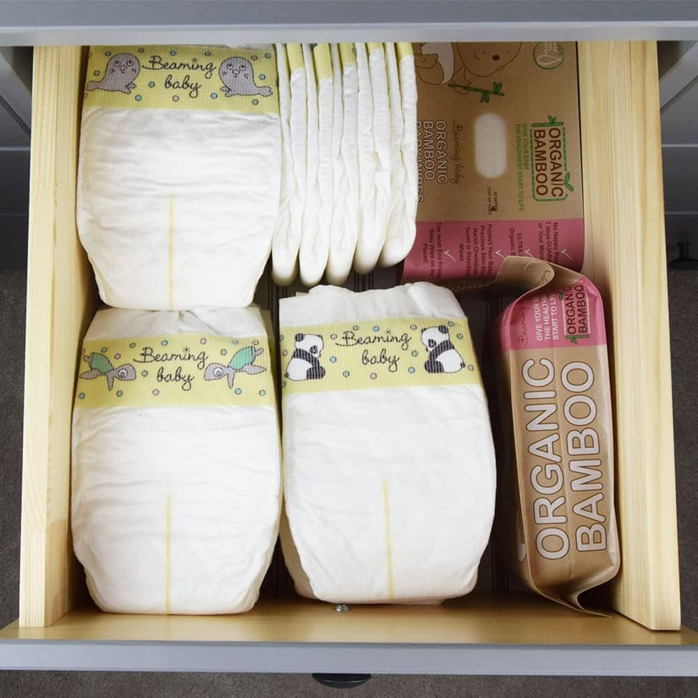 Biologische Bamboe Luiers Maat 6 Geschikt voor 16+kg 20 Pack Luiers