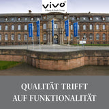 vivo - Villeroy & Boch Groep – Essential Witte Dinerset 18 tlg. Weiß, Spülmaschinenfest, Mikrowellensicher, Geschirr Set für 6 Personen, Müslischalen, Speiseteller, Dessertteller, Premium Porzellan