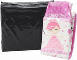 CutiePlusU luiers voor volwassenen, 10 stuks, wegwerpincontinentieslipjes met laken voor dames en heren, maximaal absorptievermogen 's nachts - kleine prinses (grote maat 94-119 cm)