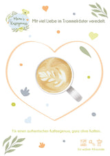 Mama's Coffee Pleasure®binky - Cremoso cafeïnevrije espressobonen - natuurlijke CO² cafeïnevrij maken - licht getrommeld in Italië - ideaal tijdens en na de zwangerschap