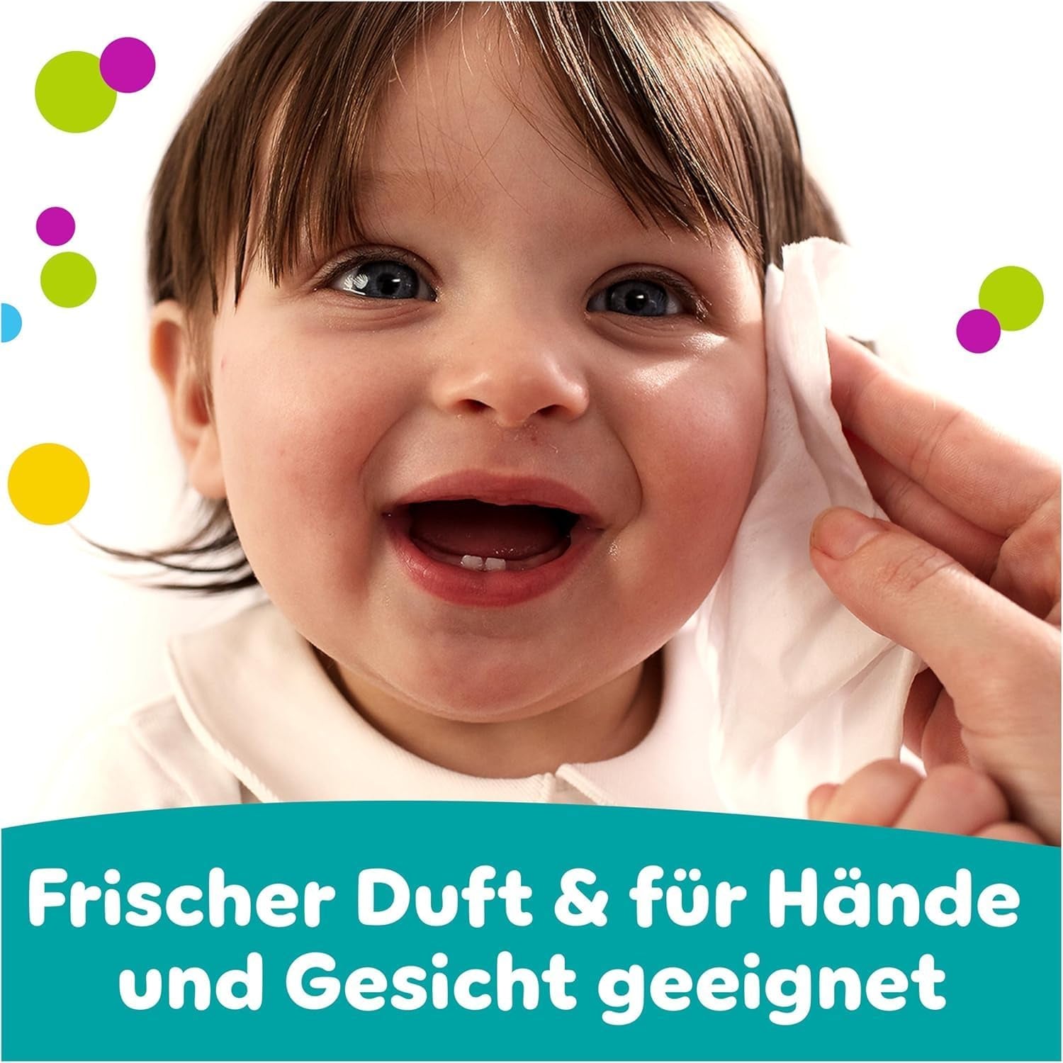 Pampers Fresh Clean Wet Wipes, 1872 doekjes (36x52 stuks), licht geparfumeerd, ook geschikt voor handen en gezicht