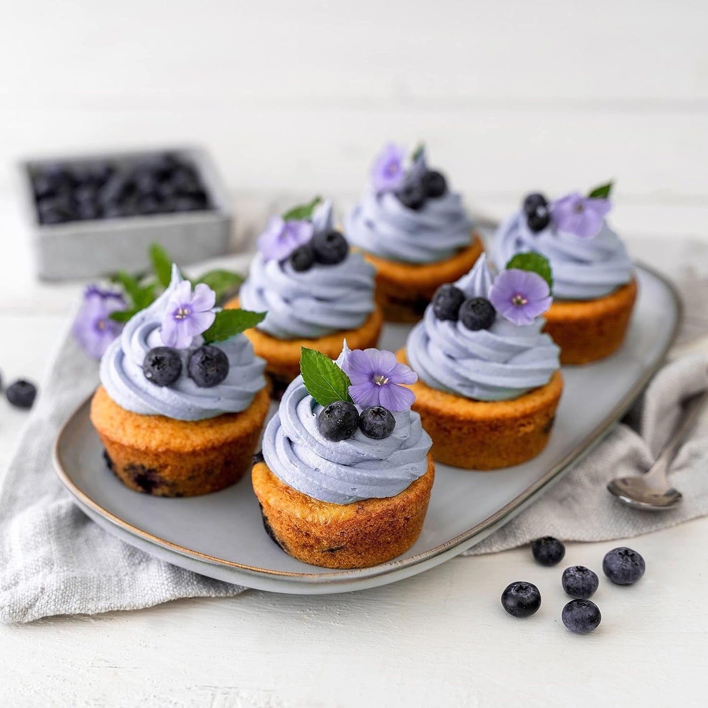 Zenker 12Er Muffinform Energy, Premium-Backform, Für Köstliche Kuchen, Verkürzt Die Backzeit Um Bis Zu 20% (Farbe: Silber/Anthrazit), Menge: 1 Stück, Hellgrau Und Dunkelgrau Vormen en bakplaten Naty Shop