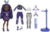 Rainbow High Fashion Doll - Kristal Bailey - Indigo pop met 2 luxe outfits - Inclusief poppenaccessoires en standaard uit serie 2 - Geweldig cadeau voor kinderen en verzamelaars vanaf 6 jaar