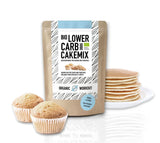 LOWER-CARB VANILLA CAKE BLEND - biologische, glutenvrije cake- of pannenkoekenmix, rijk aan eiwitten Naty Shop Kitchen