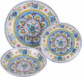 18-delig porseleinen servies, 6 verschillende bordensets, Andalusië