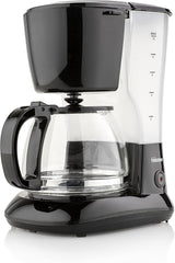 Tristar 1,25L koffiezetapparaat - voor 10-12 kopjes, ook geschikt voor kamperen, CM-1245, zwart