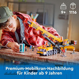 LEGO City Mobiele bouwkraan Bouwspeelgoed voor jongens en meisjes Creatief kindercadeau Lange uitschuifbare arm 4 bouwvakker minifiguren voor rollenspel 60409 Bouwsets Besuche in LEGO-Store