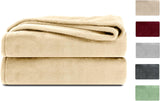 Komfortec donzige deken, comfortabele deken, fleecedeken, Oeko-Tex gecertificeerd, superzacht, 150X200 Cm, 260 G/M², beige Bedden en Dekens Besuche den Komfortec-Store Zandbeige 220 X 240 Cm