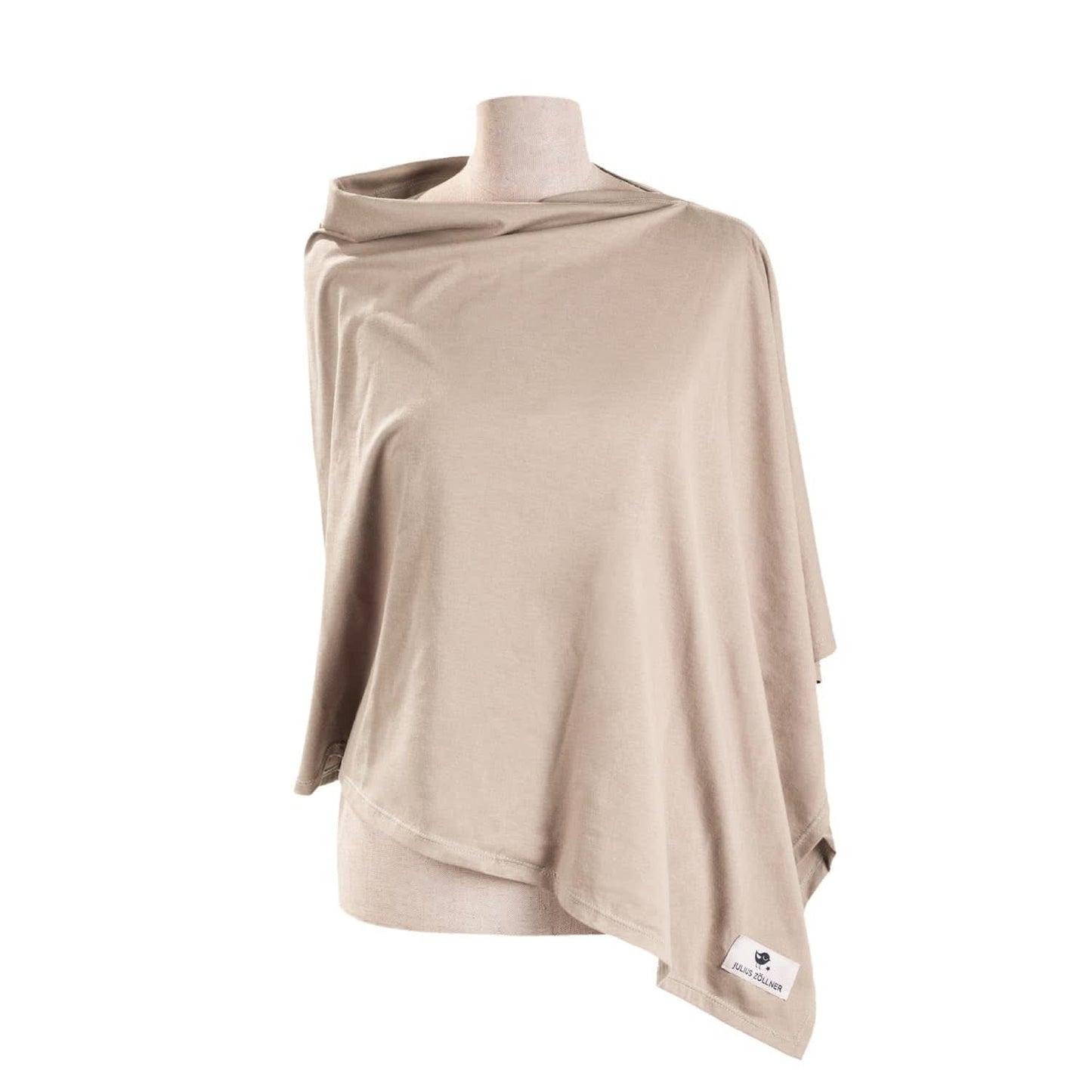 Julius Zöllner Stilltuch Aus 100 Prozent Jersey-Baumwolle, OEKO-TEX STANDARD 100, Made in Germany, Uni Tan Accessoires Voeding en borstvoeding Baby Naty Shop Uni Sand