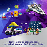 LEGO Classic Creative Space Planets Zonnestelsel Bouwmodel voor kinderen Ruimtespeelgoed met raket Ruimteschip Planeten en buitenaardse wezens Cadeau voor kinderen vanaf 5 jaar Jongens en meisjes 11037 Bouwsets bij LEGO-Store