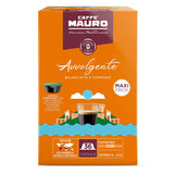 Caffè Mauro Torrefazione Kaffeekapseln Espresso Avvolgente, Intensität 8/10-144 Kapseln Compatibel met Kaffeemaschinen der Marke Lavazza* A Modo Mio*, 144 Stück, Hergestellt in Italien