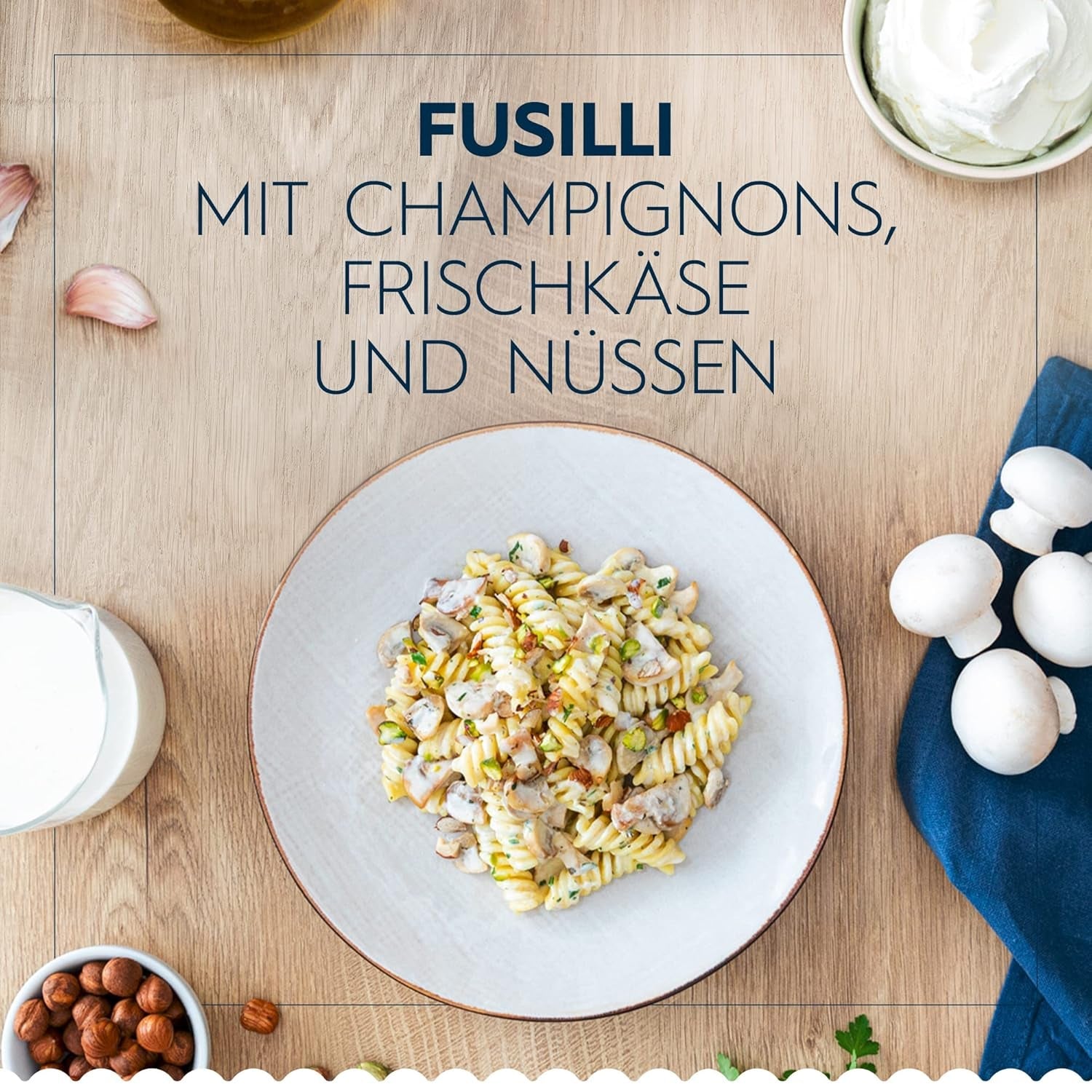 Pasta Barilla Klassiek Fusilli nr. 98, van hoge kwaliteit durumtarwe, altijd beetgaar, 1 kg