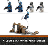 LEGO Star Wars: Mandalorian Ambush on Mandalore Battle Pack, avontuurlijk bouwspeelgoed voor kinderen, verzamelbare actieset, cadeau-idee voor jongens en meisjes 75373 Bouwsets Besuche in LEGO-Store