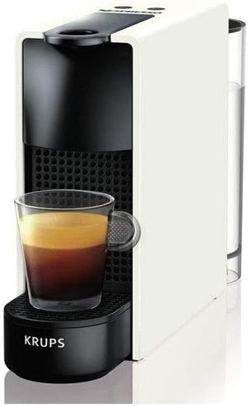 Krups Nespresso Essenza Mini Puur Wit Espressomachine Koffiecapsule Espressostijl Compacte Espresso Barista YY2912FD