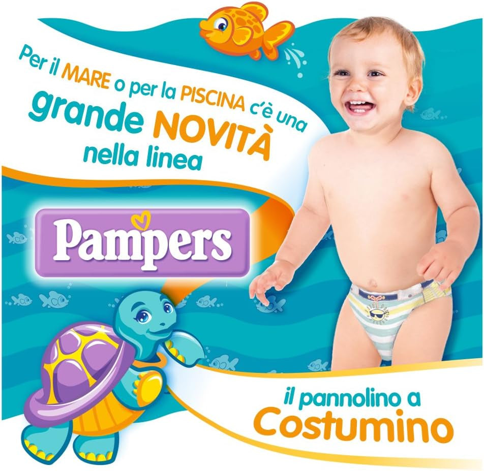 Pampers Il Costumi, 12 stuks, maat 3 (6-11 kg)