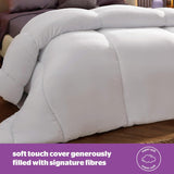 Silentnight Deep Sleep dekbed, wit, microvezel, wit, eenpersoonsbed Dekbedden en dekbedden Naty Shop