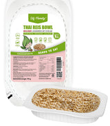 Elf-Family Konjak Reis Thai Brauner Shirataki Bowl -[Diätbox voor 1 Wo.] - Instant Jasmin Reis - Fertiggerichte voor Mikrowelle - Natürlich Superfoods Mikronährstoffe - Vegan/Low Carb/Fettfrei- 6er Box