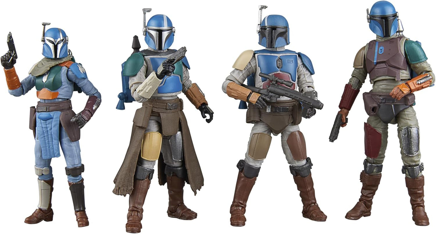 Star Wars Vintage collectie Mandalorian Shriek-Hawk 4-pack Mandalorian schaal 9,5 cm actiefiguren Naty Shop standaardtitel