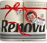 Renova toiletpapier, groen, 4 rollen