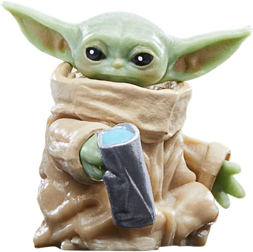 Star Wars Hasbro Black Series Grogu, The Mandalorian Zu-figuur, Geschikt voor verzamelbare actiefiguren van 15 cm, Voor kinderen vanaf 4 jaar, Multi, F4357 Actiefiguren Naty Shop